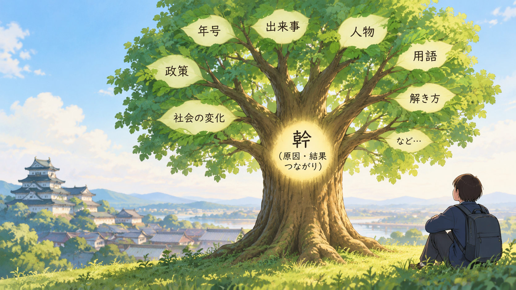 幹と枝葉のイメージ図